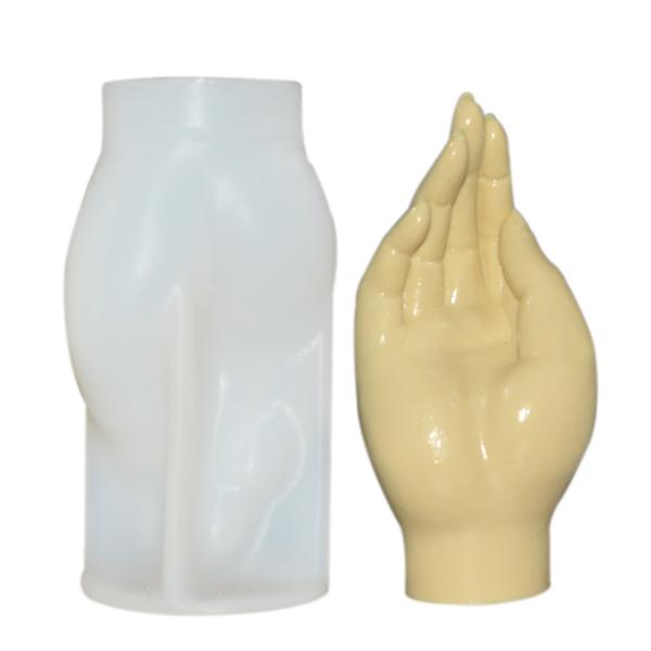 Buy cheap Food Grade Custom Silicone Candle Mold Finger Shape For Candles Making from wholesalers
