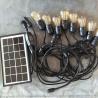 Buy cheap Party Festival Solar Powered String Lights E27 Socket Solar Panel Warm White from wholesalers