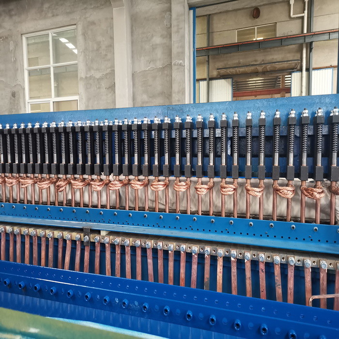 5kw Automatic Welding Equipment , PLC Control Single Row Electrodes Mesh Manufacturing Machine