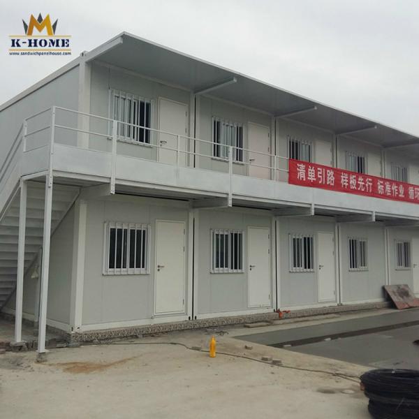 Buy cheap Labor Accommodation Sandwich Panel Container House Strong And Corrosion Resistance from wholesalers