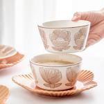 Porcelain Ceramic Type 2023 Christmas Decorations Dinnerware Set With Plant