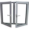 Buy cheap Double Glazed Commercial Aluminum Frame Windows Tempered Glass Swing from wholesalers