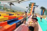 Swimming Pool Barreled Sled Slide Safety Water Park Equipment SGS Audited