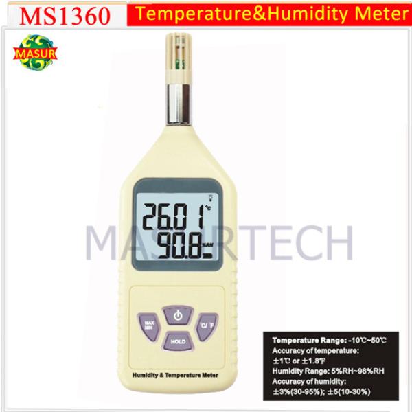 Buy cheap Digital Humidity Temperature Meter MS1360 from wholesalers