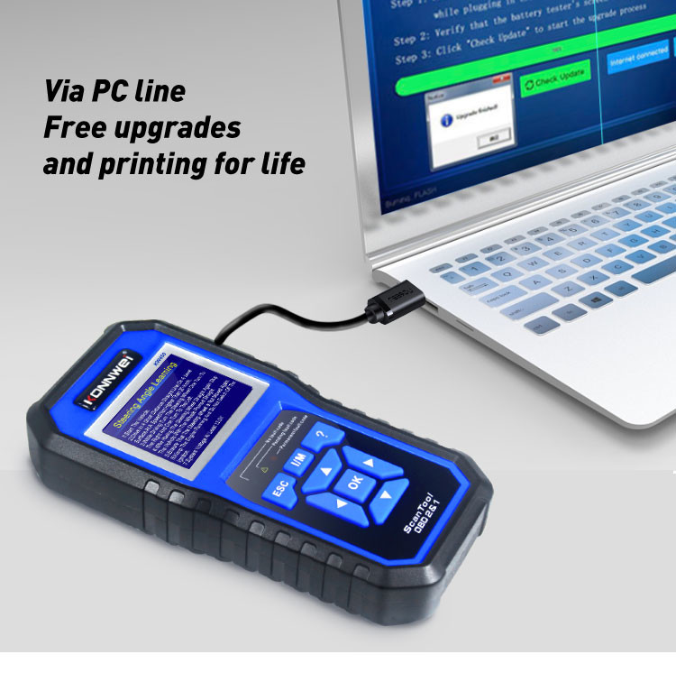 FCC Full System Diagnostic Scanner KONNWEI OBD2 EOBD Protocol
