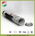 Various Size Gold / Silver / Black Metal Cap Tin Can Lid For Paper Can Packaging