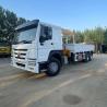 Buy cheap Used Crane Truck Howo 371 375 6x4 Secondhand Sinotruk 12T from wholesalers