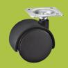 Buy cheap furniture casters swivel top plate black caster colorful from wholesalers