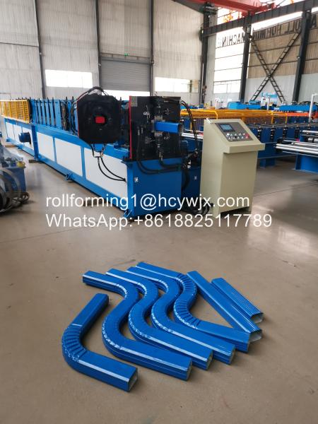 Buy cheap Efficient Production Gutter Downspout Machine Powered By 5.5kw Motor from wholesalers