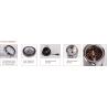 Buy cheap 30g Household Coffee Grinder One Button Stainless Steel Blade Grinding Machine With Brush from wholesalers