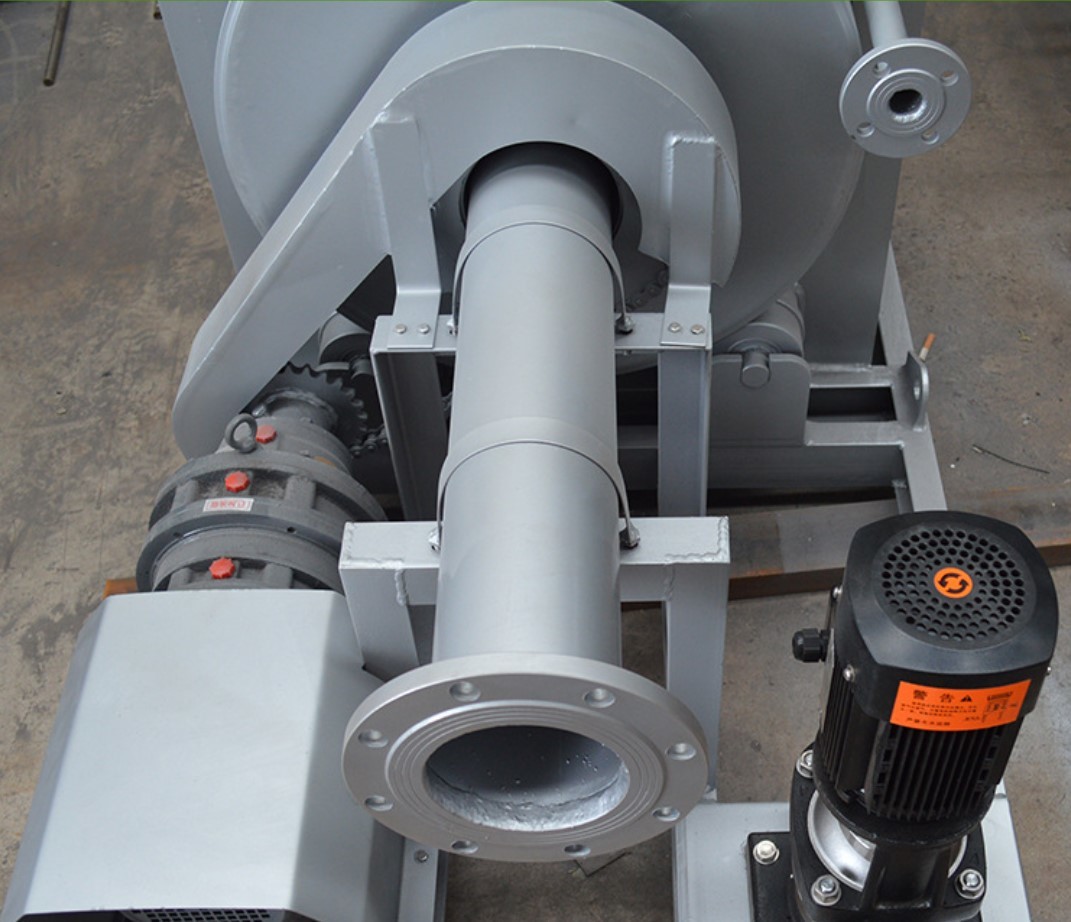 Textile Plant Rotary Drum Screen , Screening In Sewage Treatment Internal Feed