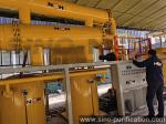 High Efficiency Vacuum Oil Filter Oil Distillation Refining 2T/D