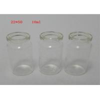 Buy cheap Clear 10ml Vial Glass Bottle Rubber Stopper Sealing For vial Injection product