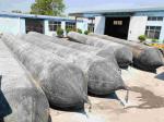 ISO14409 Heavy Lifting Ship Launching Airbags 10layers 1.5*16m