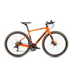 700x25C Wheel Carbon Fiber Hybrid Bike , 45cm Frame Bike XL Size Stable Frame