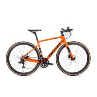 Buy cheap 700x25C Wheel Carbon Fiber Hybrid Bike , 45cm Frame Bike XL Size Stable Frame product