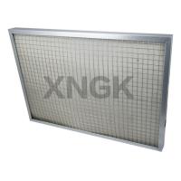 Buy cheap HVAC Panel 16x20x1 Pre Air Filter Fiberglass / Polyester Media 1500 / 70 Flow product