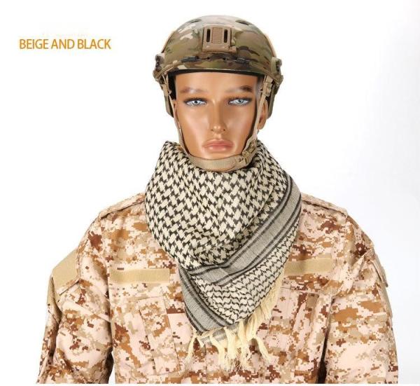 Buy cheap Outdoor Arabian Shemagh Tactical Accessories Multifunctional Arabian Scarf Windproof For Neck Wrapping from wholesalers