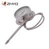 Buy cheap Flexible Stem Melt Pressure Gauge , Steam High Temp Pressure Gauge from wholesalers