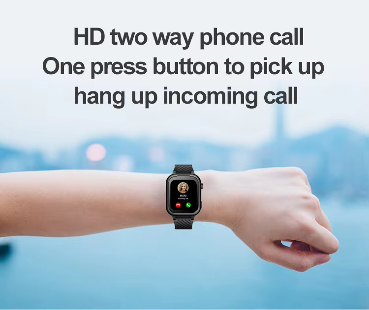 Teenager HD Video Call 4G Gps Tracker Smart Watch D39 1.85 Inch Screen