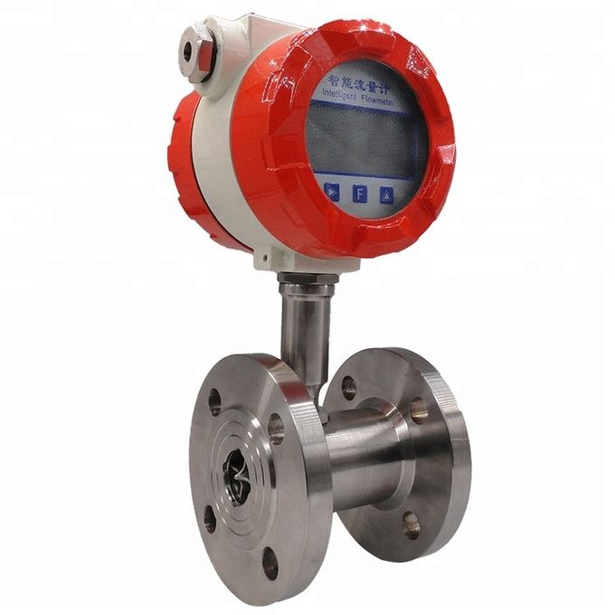 DN300 Sanitary Turbine Flowmeter For Diesel Fuel