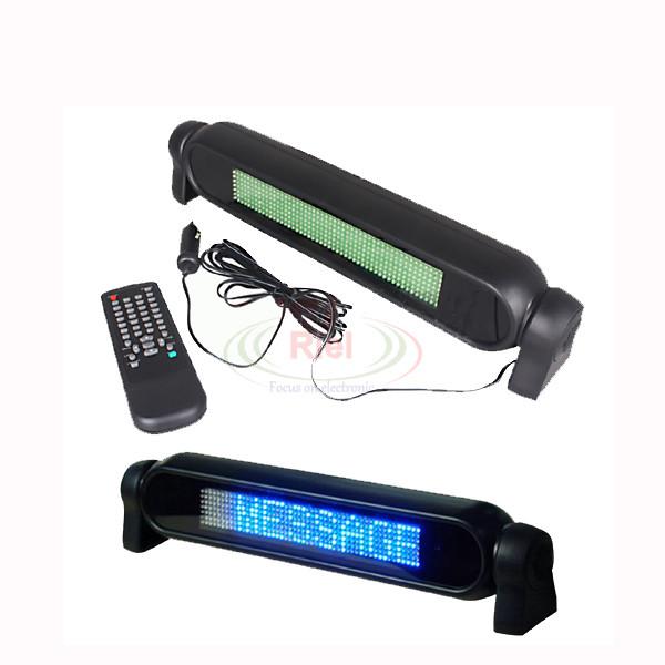 Buy cheap Car 12V LED Message Sign Programmable Scrolling Display Board Blue 7*50 Dots from wholesalers
