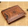 Buy cheap 2016 new men's casual fashion short wallet wallet from wholesalers