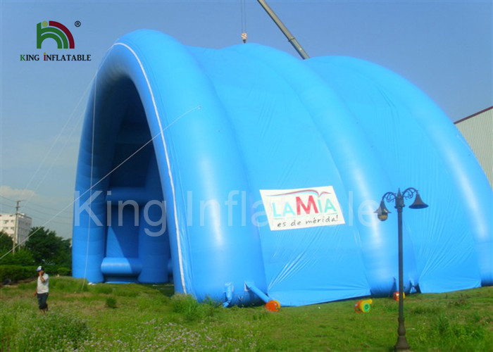 CE Open Inflatable Event Tent Shed For Sport Games / Large Blow Up Tent