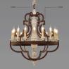 Buy cheap Black and wood chandelier for Indoor Home ceiling decoration pendant lamp (WH-CI-20) from wholesalers