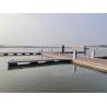 Buy cheap Aluminum Marina Gangway LLDPE Floating Dock Floating Pontoon Dock from wholesalers