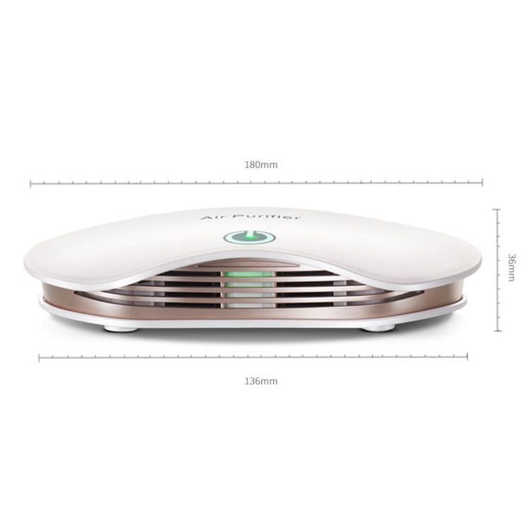 Wholesale Cheap Portable Mini Car Air Purifier | 2023 New Design Twin Turbine Fans | China Supplier Factory Car Air Purifier