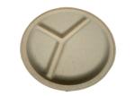 φ225×18mm 16 Grams Biodegradable Sugarcane Bagasse Plates