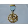 Buy cheap Short Ribbon Iron / Brass / Zinc Alloy Die Casting Die Cast Medals with High 3D and High Polishing from wholesalers