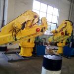 Hydraulic 1.5T 10M Telescopic Boom Marine Gantry Crane