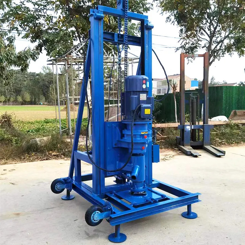 22HP Diesel Engine 150m Wheel Drilling Rig Mine Drilling Rig Water Drilling Rig for Well
