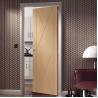 Buy cheap 6 Layers PU Painting Modern Wood Interior Doors HDF 90cm Width from wholesalers