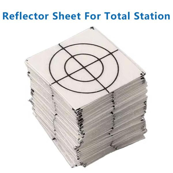 100Pcs Size 20/30/40/50/60MM Reflector Sheet For LeicCa Total Station Survey
