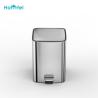 Buy cheap Stainless Steel Rectangular Pedal Trash Bin For Home Kitchen 11.5L 18L 28L from wholesalers