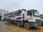 Mercedes Benz Chassis Semi-Dry Shotcrete 49m Concrete Pump Truck for White