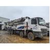 Buy cheap Mercedes Benz Chassis Semi-Dry Shotcrete 49m Concrete Pump Truck for White Shotcrete from wholesalers