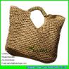 Buy cheap LUDA large women crochet shopper bag fashion hobo straw paper straw tote bag from wholesalers