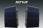 Dual 10" Outdoor Patio Sound System With Volume Control , 3200W Peak Power