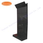 Stand Merchandising Hanging Hooks Metal Storage Shelves Rack