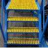 Buy cheap Yellow Walkway FRP Grating Non Slip Fiberglass Grating Panels 30*30mm Size from wholesalers