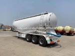 50 Tons Powder Tanker Truck Semi Trailer Mechanical Suspension