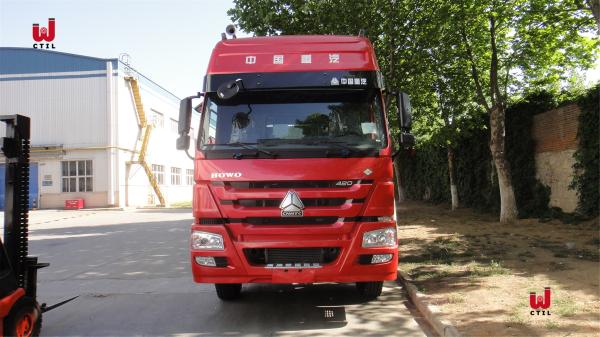 Buy cheap CCC 400L Heavy Duty Tractor Truck Trailer 50t LHD Single Bunk from wholesalers