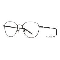 Buy cheap Metal Men Optical Frames Round Eyeglass 19MM Bridge product