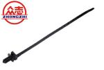 Customized Plastic Automotive Cable Ties Outside Serrated Type Easy Application