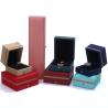 Buy cheap Custom Logo PU Leather Jewelry Box for Wedding Ring Necklace Bracelet from Hanhong from wholesalers