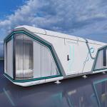 Removable movable board room Container mobile room living color steel simple
